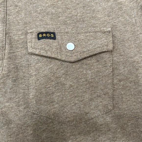 Men’s Howler Brothers Ranchero Polo Short Sleeve Pearl Snap Shirt Floral Size M - Picture 3 of 10